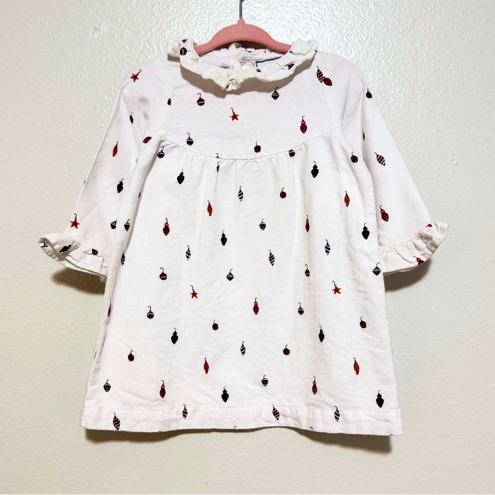 holiday dress Petite plume 6-12m